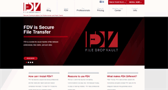 Desktop Screenshot of filedropvault.com